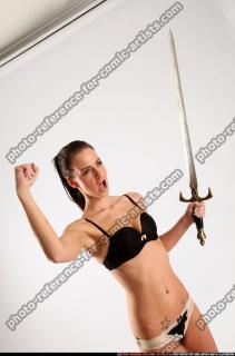 Peggy Sword Standing Pose